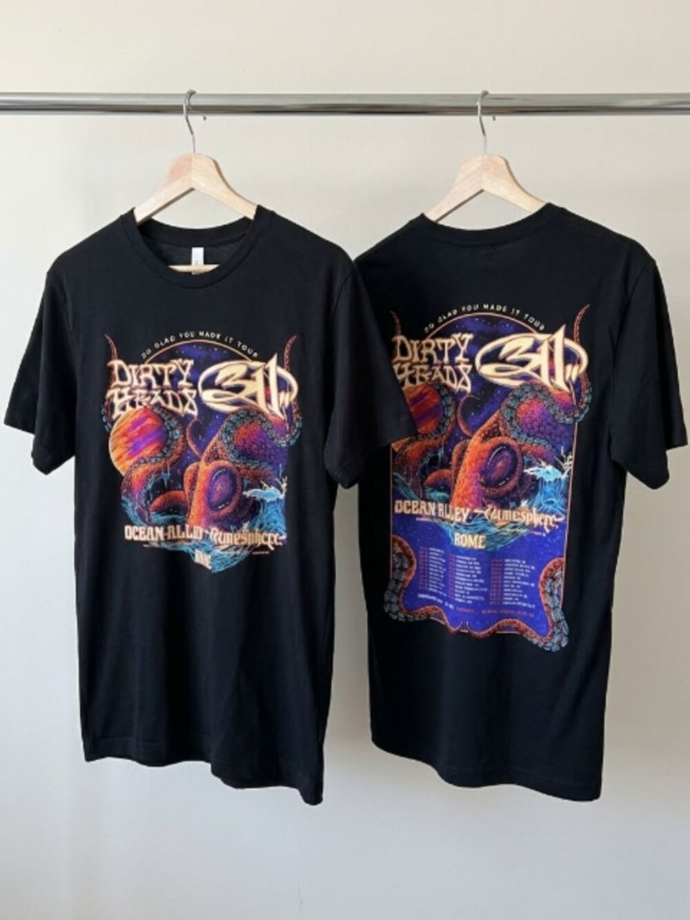 Dirty Heads With 311 Ocean Alley Atmosphere ROME Tour 2026 T-Shirt Reprint